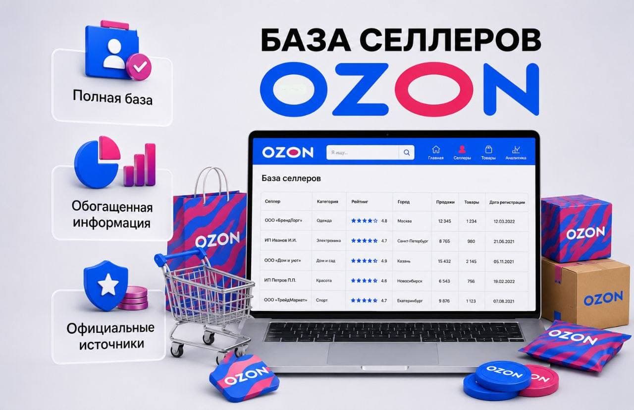 База селлеров Ozon